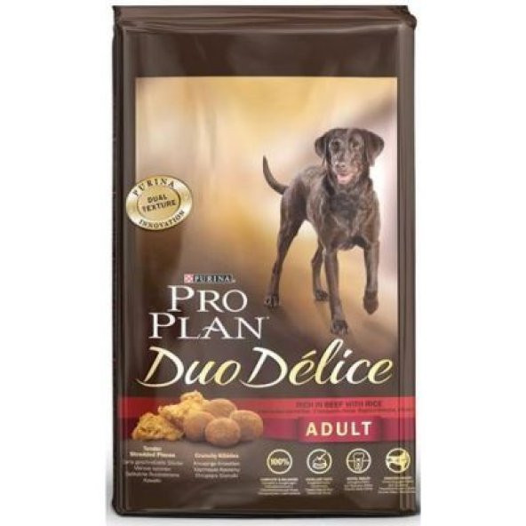 Pro plan Duo Delice Taze Parça Etli Yetişkin Köpek Maması 2,5 Kg