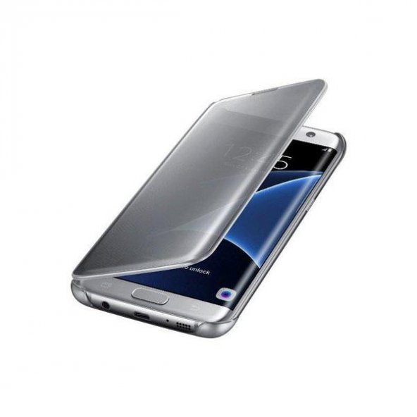 Samsung S7 Edge Clear View Cover Fonksiyonel Kılıf