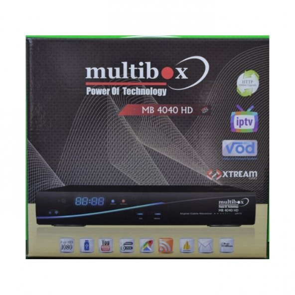 Multibox MB 4040 HD Uydu Alıcı 1 Yıl Youcam Hediyeli