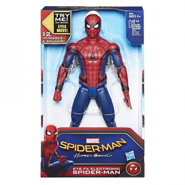 SpiderMan Türkçe Konuşan Spider-Man B9693- 30cm