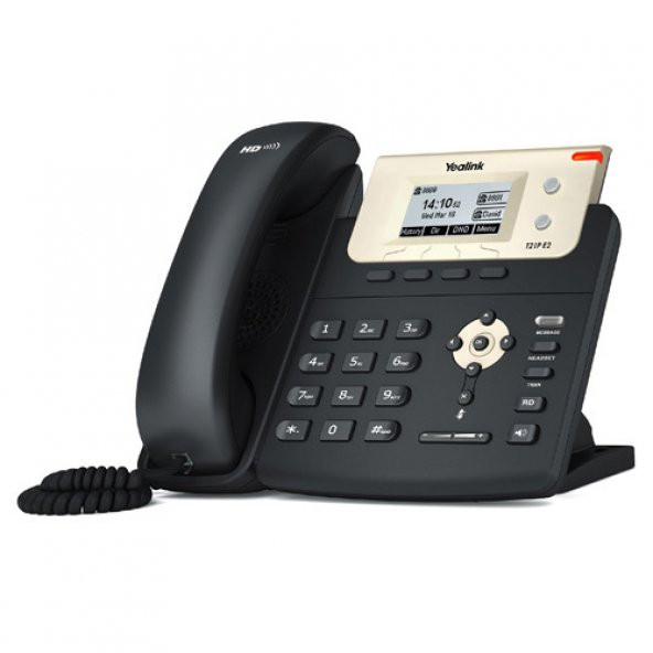 Yealink SIP-T21P E2 IP PHONE ,132X64-PIXEL LCD, 2XPORT (POE), 2 SIP, IP TELEFON