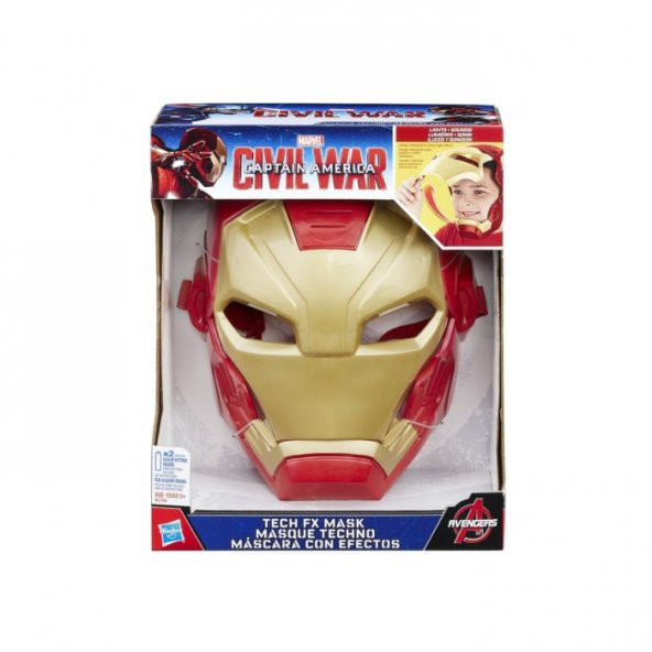 Ca Civil War Iron Man Elektronik Oyuncak Sesli Maske
