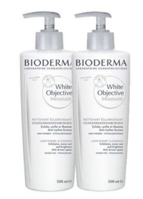 Bioderma White Objective Foaming Cleanser 2x500ml