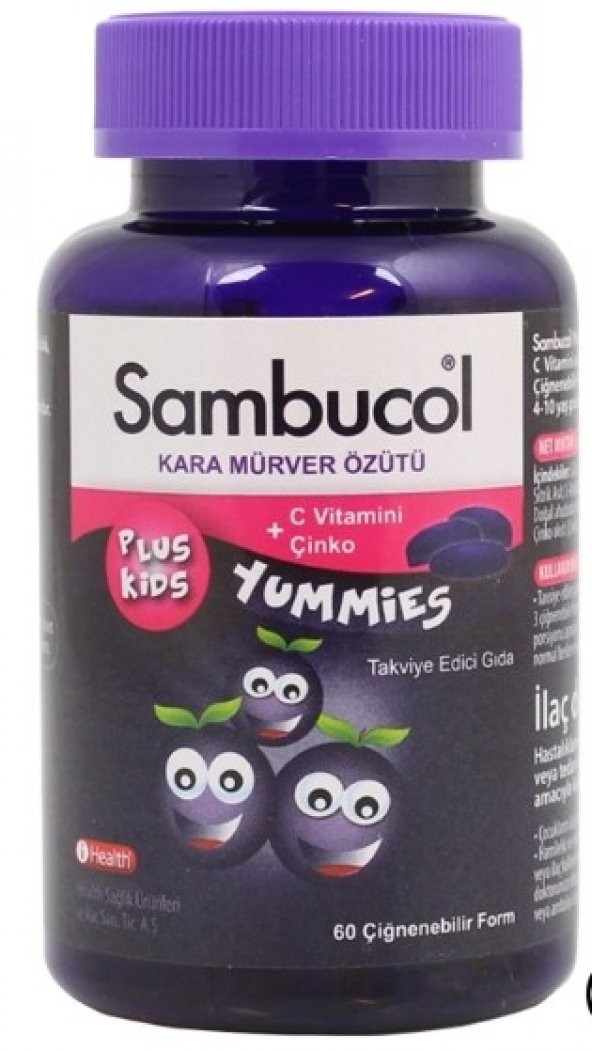 Sambucol_Plus Kids Yummies 60
