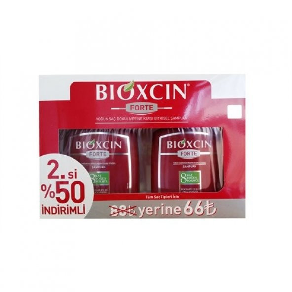 Bioxcin Forte Şampuan 2.si 50 İndirimli