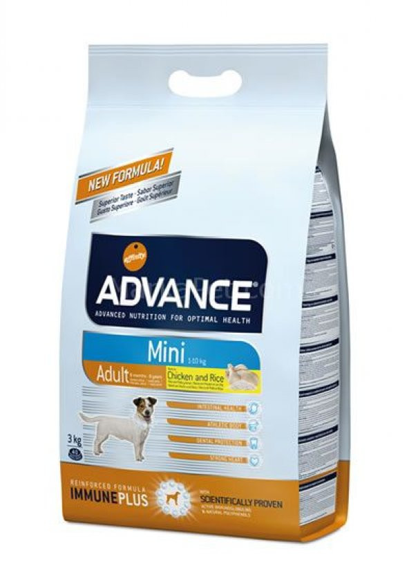 Advance Mini Adult Küçük Irk Yetişkin Köpek Maması 7,5 Kg