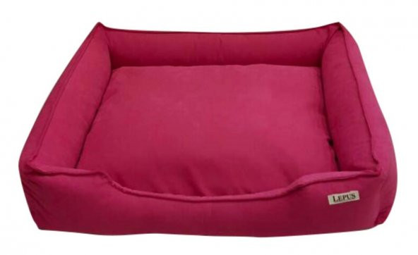 Lepus Soft Fuşya Kedi Köpek Yatağı Medium 50x20x65 cm