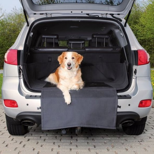 Köpek için bagaj örtüsü 1,64x1,25m siyah