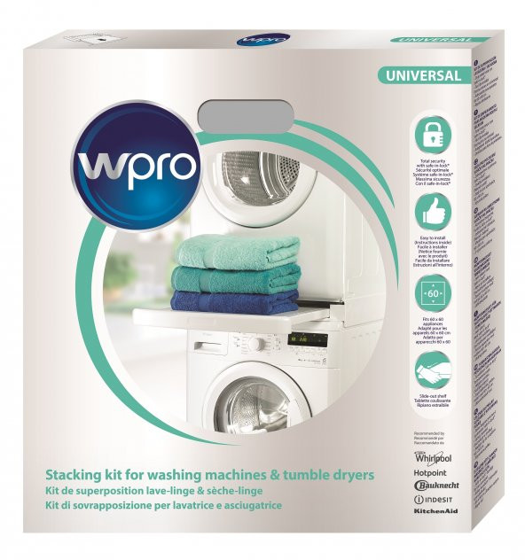 WPRO Çamaşır Makinesi İstifleme Kiti