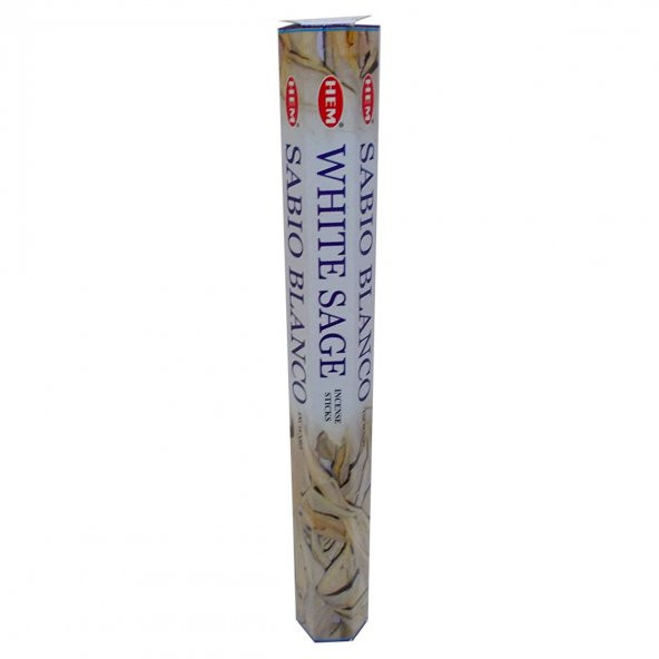 Beyaz Adaçayı Kokulu 20 Çubuk Tütsü - White Salvia - 4