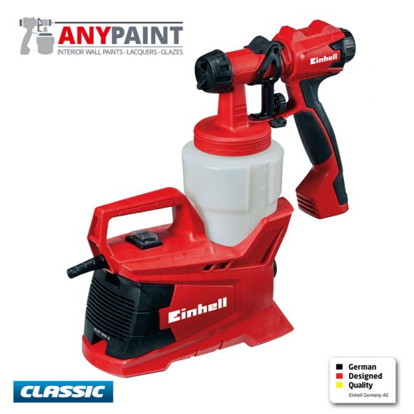 Einhell Boya Tabancası Tc-Sy 600 S (600 W, 1000 Ml Hazne, 2 Adet Nozul, Temizleme Kiti Ve Viskozite Kabı)