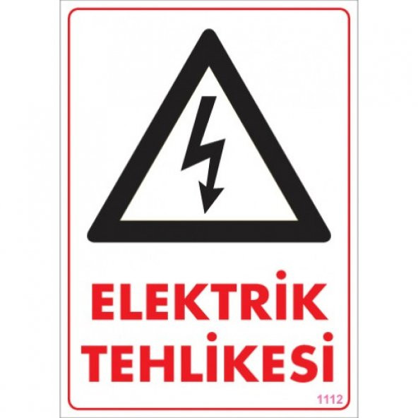 Pvc Levha - elektrik tehlikesi