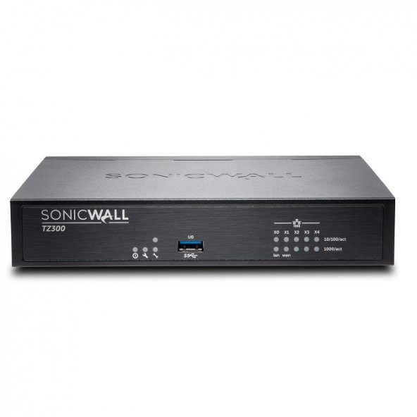 SONICWALL 50kullanıcı TZ300 01-SSC-0576 3yıl Ücretsiz Lisans UTM Firewall 750mbps