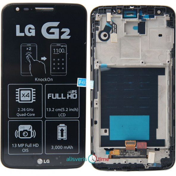 Lg G2 Lcd Ekran ve Dokunmatik Panel