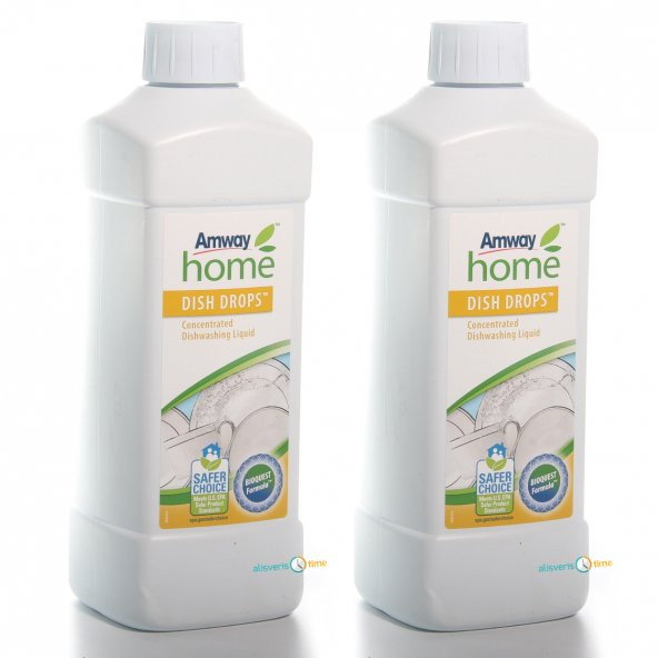 Amway DISH DROPS Konsantre Sıvı Bulaşık Deterjanı (2 Adet)