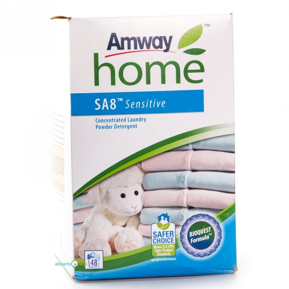 Amway Sa8 Sensitive Konsantre Toz Çamaşır Deterjanı 3 Kg