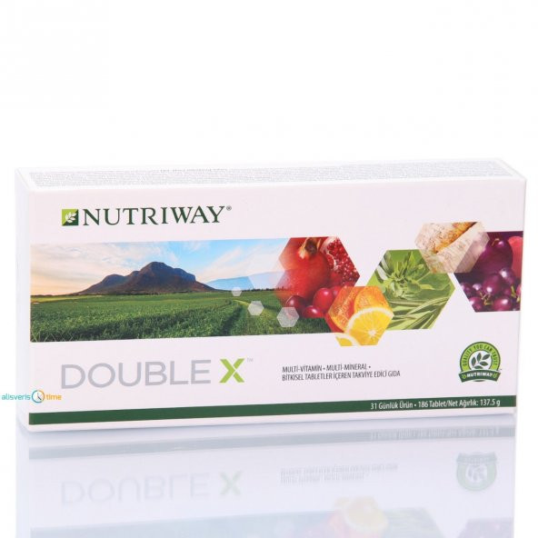 Amway Nutriway Double X 31 Günlük Ürün (186 Tablet)