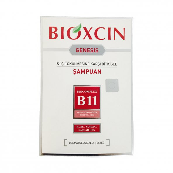Bioxcin Genesis Kuru-Normal Saç 300 ml Şampuan