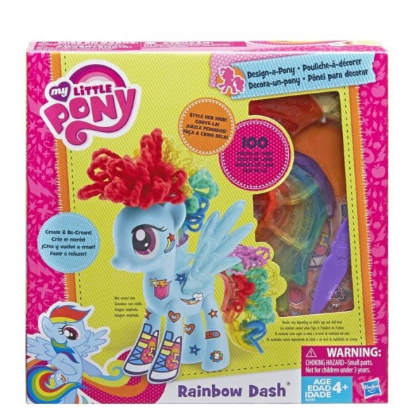 My Little Pony Gökkuşağı Tasarım Seti - Rainbow Dash