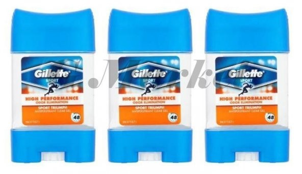 Gillette Antiperspirant Clear Jel Koltuk Altı 70Ml. Sport Trumph