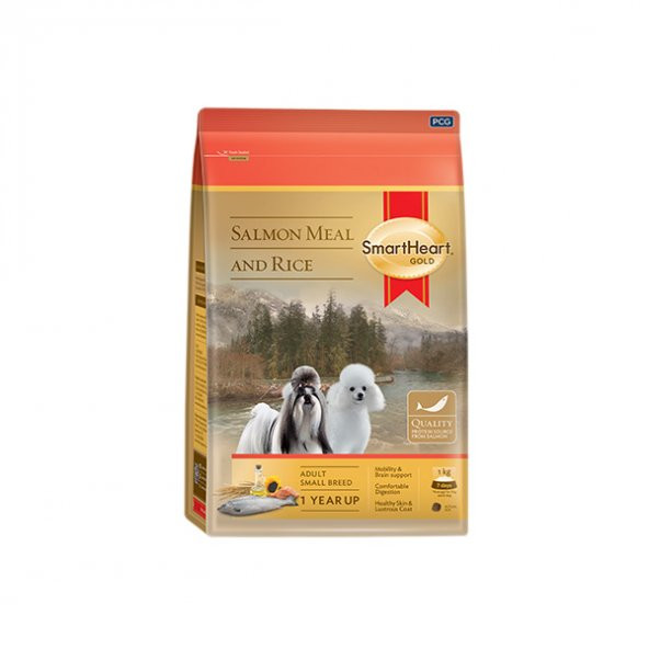 SmartHeart Gold Dog Food Small Breed Salmon 3 Kg