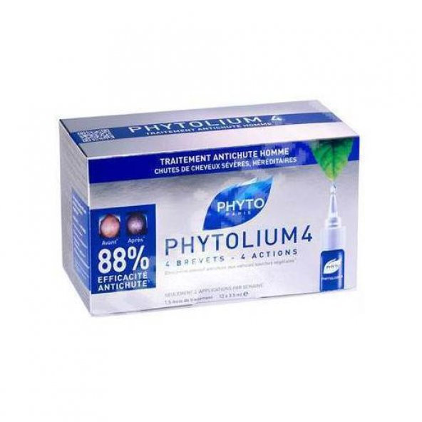 Phyto Phytolium 4 Erkek Tipi Saç Dökülmesine Karşı Etkili Serum