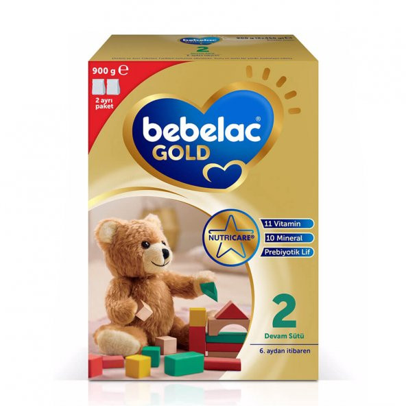 Bebelac Gold 2 Bebek Sütü 900 Gr - 2