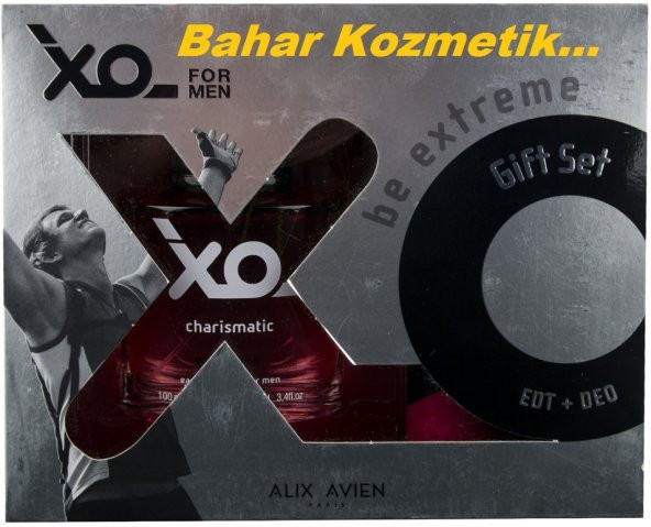Xo Erkek Parfüm Charismatic Edt 100ml+Deodorant 125ml