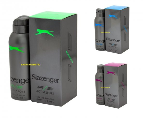 Slazenger Parfüm Erkek Parfümü Edt 125ml + Deodorant 150ml