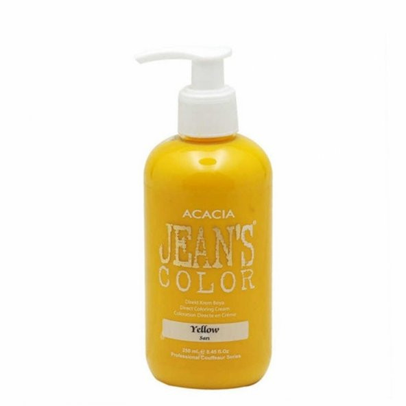 Jeans Color - Su Bazlı Amonyaksız BOYA 250 ML SARI