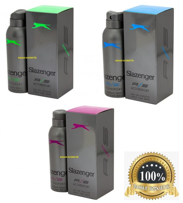 Slazenger Parfüm Erkek Parfümü Edt 125ml + Deodorant 150ml - 2