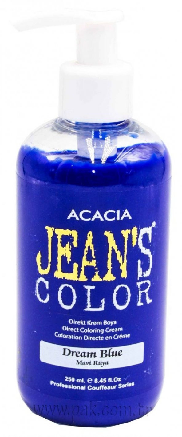 Jeans Color - Su Bazlı Amonyaksız BOYA 250 ML MAVİ RÜYA