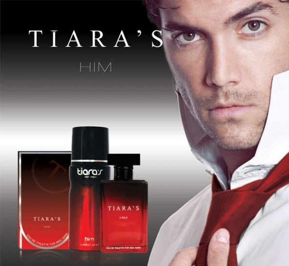 Tiaras Hım For MEN Erkek Parfüm Seti-100ml Edt+150ml
