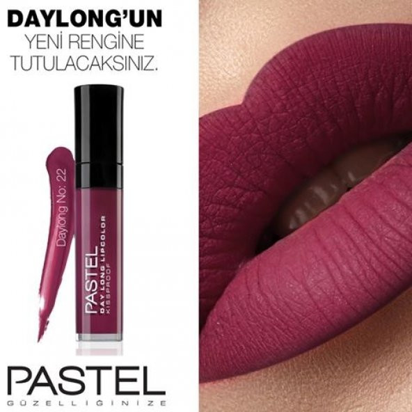 PASTEL DAYLONG MATTE RUJ 22