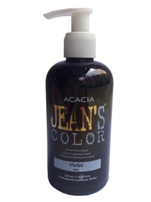 Jeans Color Su Bazlı Amonyaksız Saç Boyası MOR (Violet)250ml
