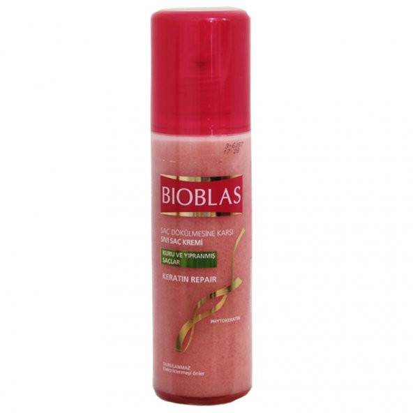 Bioblas Saç Dökülmesine Karşı Sıvı Saç Kremi 200ml/Kuru &Yıprnmış