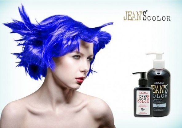 JEANS COLOR Blue(Mavi) Saç Boyası