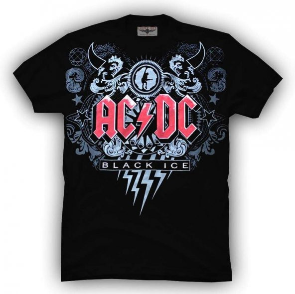 AC/DC Tişört-Black Ice