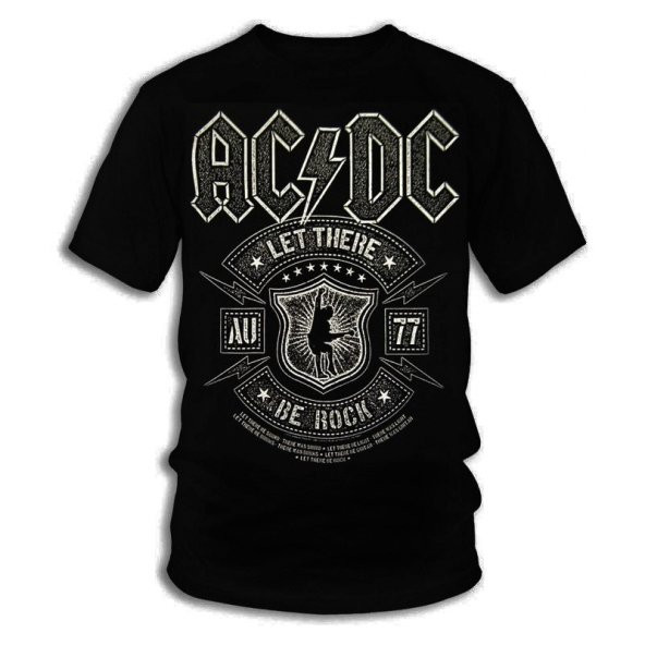 AC/DC Tişört-Let There Be Rock
