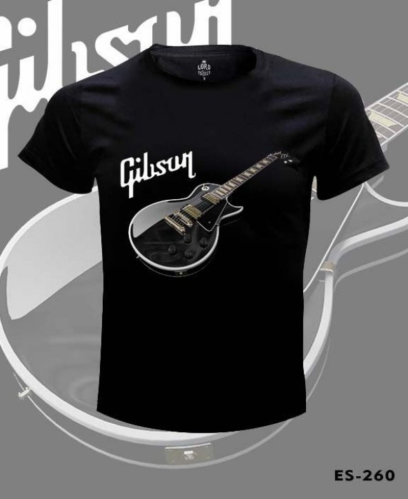 Büyük Beden Gibson Tişört