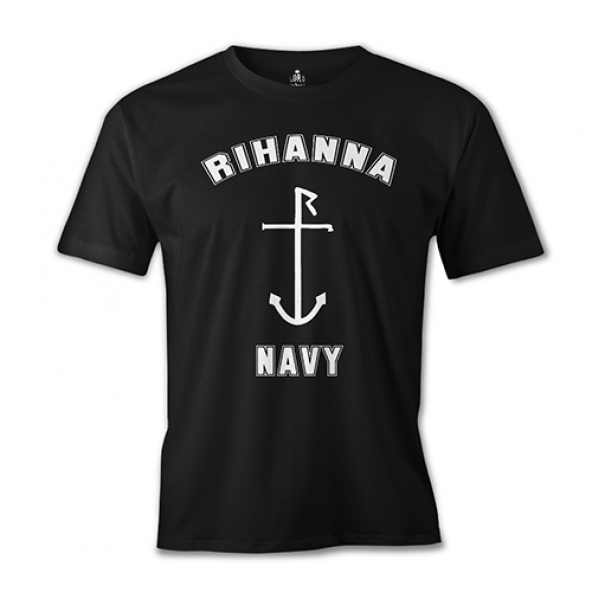 Rihanna Navy Tişört