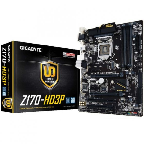 Gigabyte Z170-HD3P/DDR4 S+V+GL 1151p (ATX)