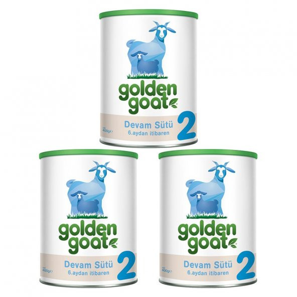 Golden Goat Keçi Sütü Bazlı Beslenme Ürünü 2 3lü