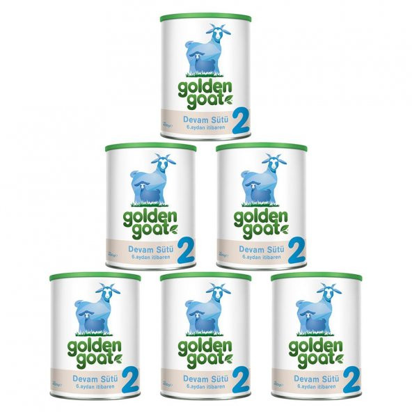 Golden Goat Keçi Sütü Bazlı Beslenme Ürünü 2 6lı