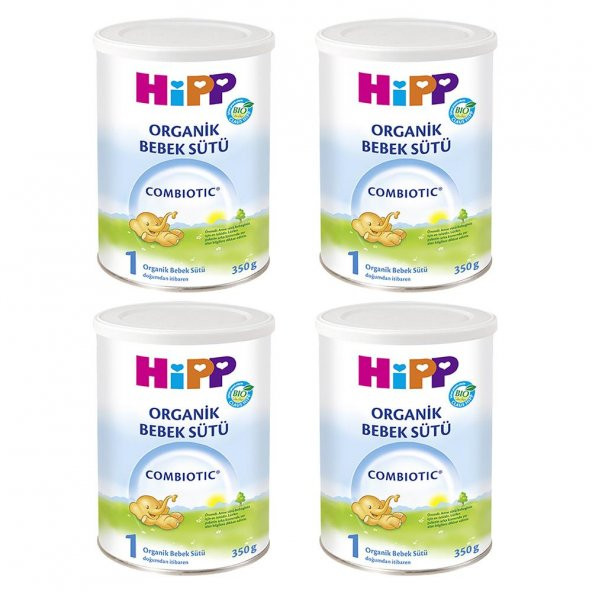 Hipp 1 Organik Combiotic 350 gr 4lü