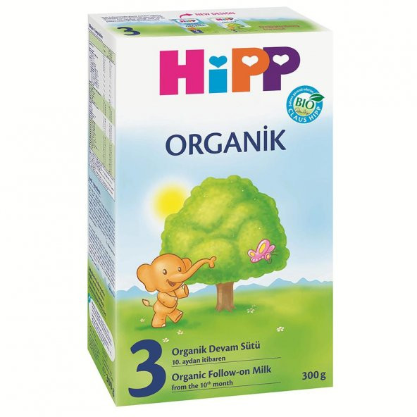 Hipp 3 organik 300 gr