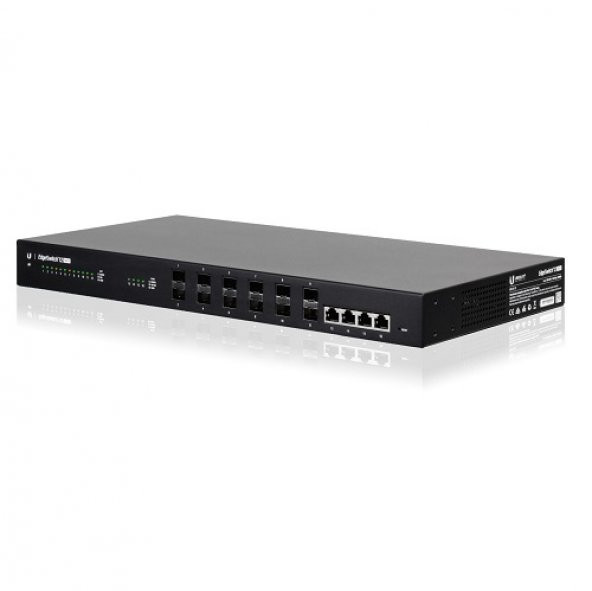 UBIQUITI (UBNT) 4port ES-12F Gigabit 12xSFP L2 Yönetilebilir Switch RackMount - 1