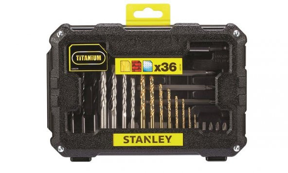 Stanley STA7222 36 Parça Delme ve Vidalama Uç Seti