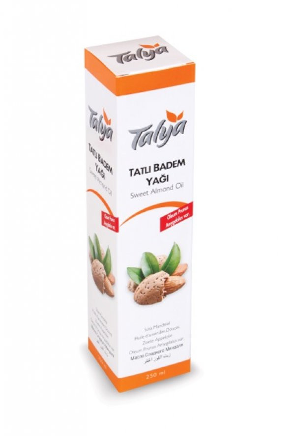 Talya Tatlı Badem Yağı 250 ml. Soğuk Press