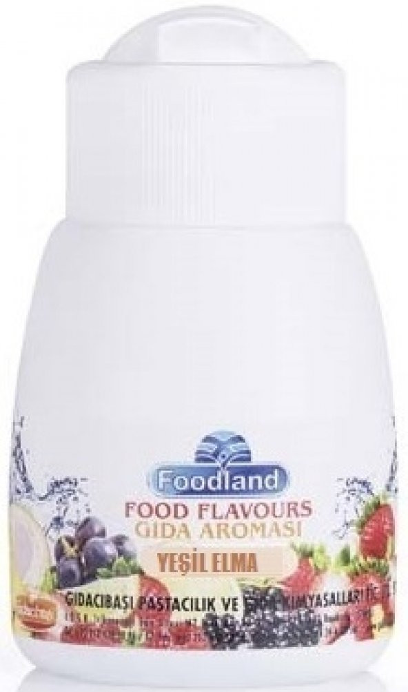 Foodland Gıda Aroması 50 ml. Yeşil Elma